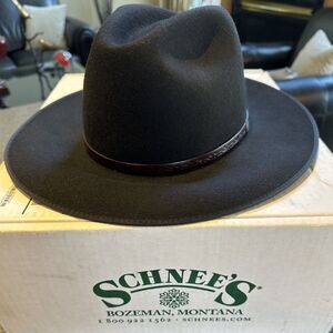 NEW Stetson Firehole B Black Hat